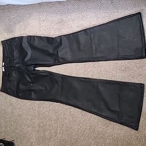 Vegan leather KanCan pants
